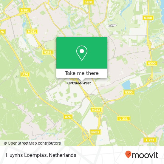 Huynh's Loempia's Karte