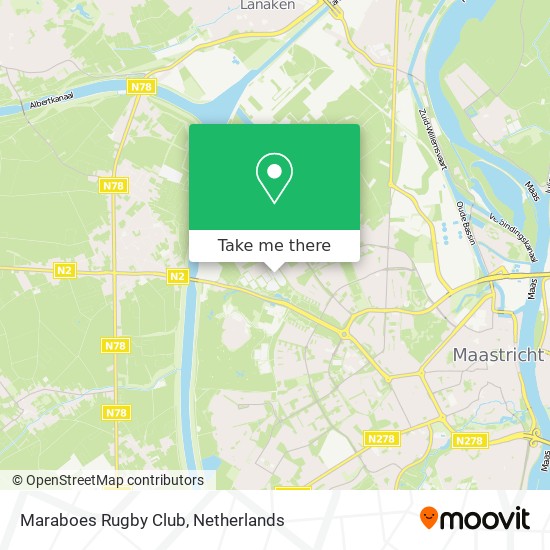 Maraboes Rugby Club map