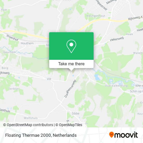 Floating Thermae 2000 map
