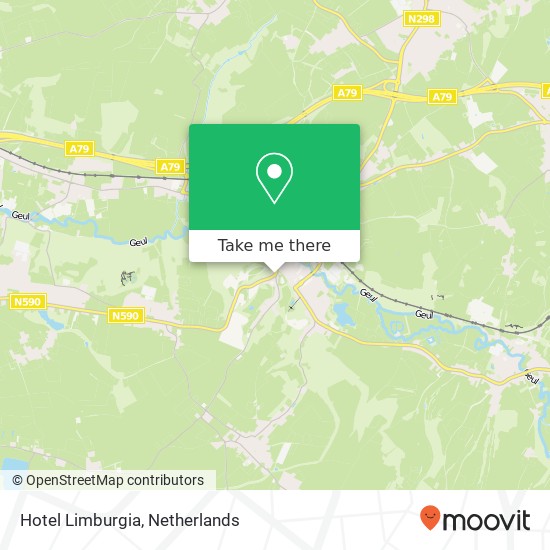 Hotel Limburgia map