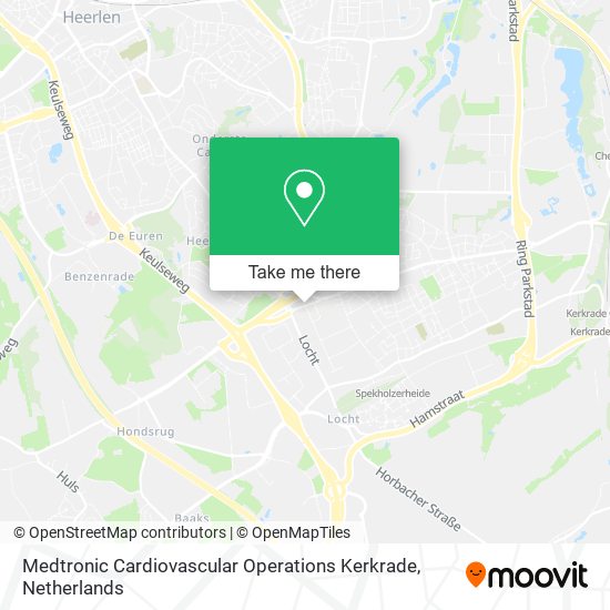 Medtronic Cardiovascular Operations Kerkrade map
