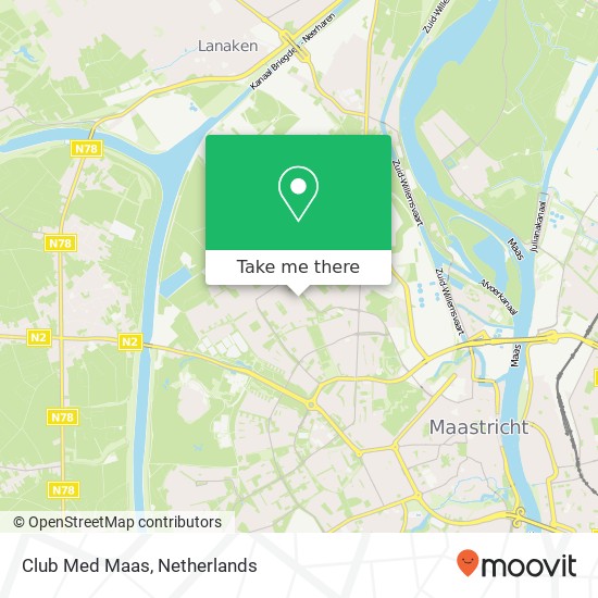 Club Med Maas map