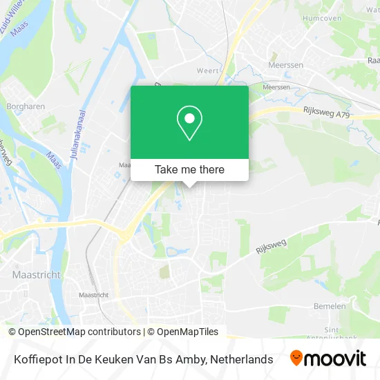 Koffiepot In De Keuken Van Bs Amby map
