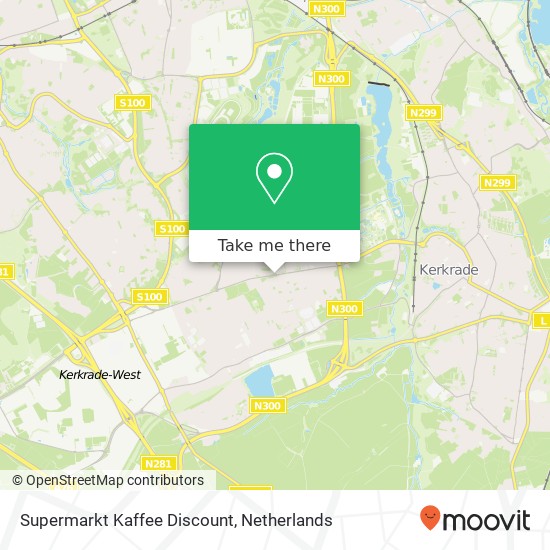 Supermarkt Kaffee Discount map