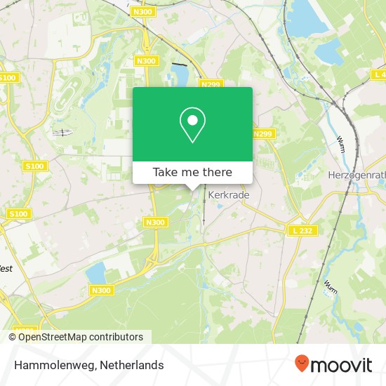 Hammolenweg Karte