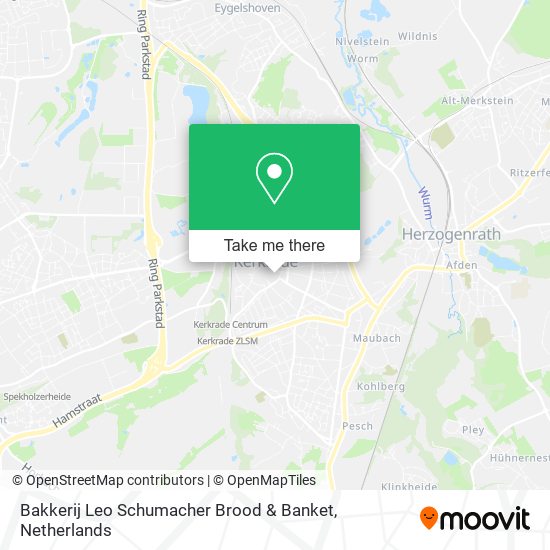 Bakkerij Leo Schumacher Brood & Banket map