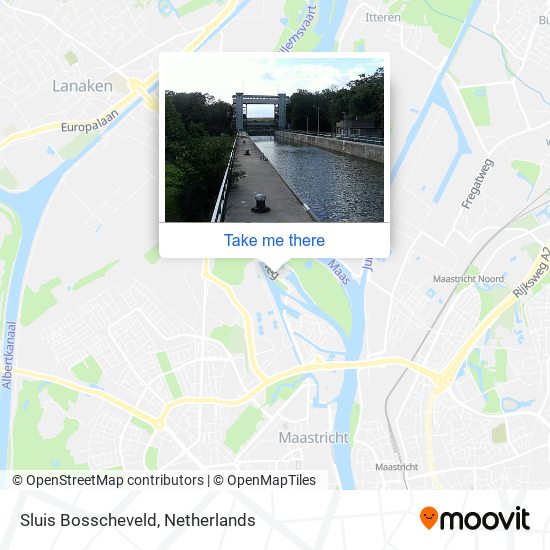 Sluis Bosscheveld map