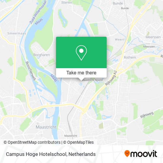 Campus Hoge Hotelschool map