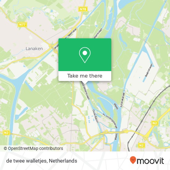 de twee walletjes map