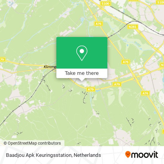 Baadjou Apk Keuringsstation map