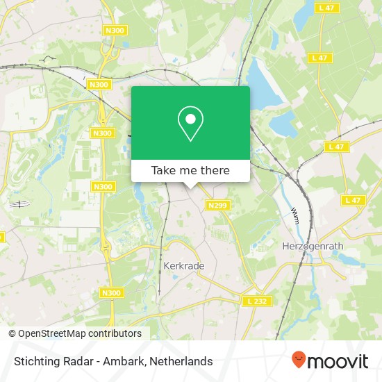 Stichting Radar - Ambark map