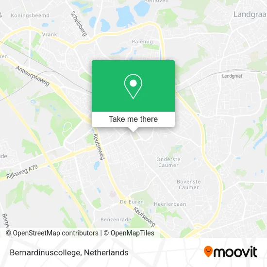 Bernardinuscollege map