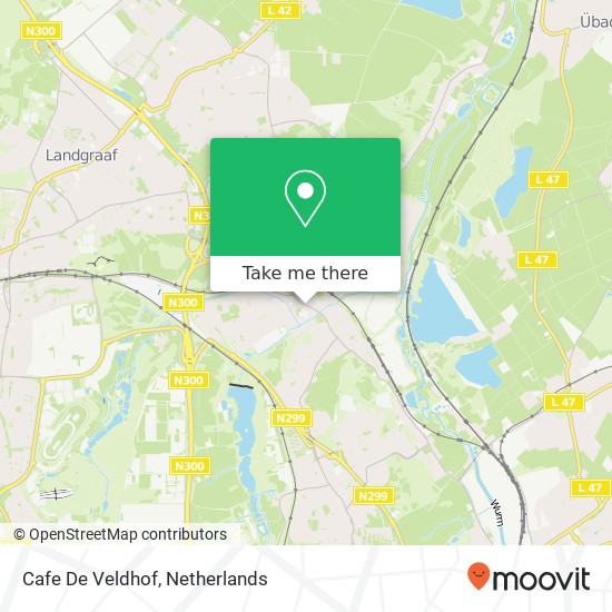 Cafe De Veldhof map