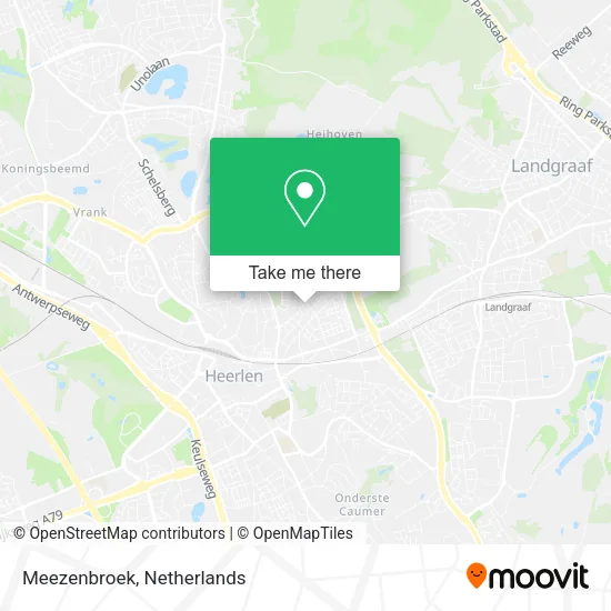 Meezenbroek map
