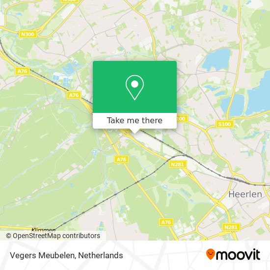 Vegers Meubelen map