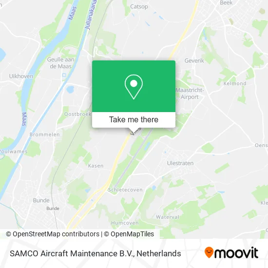 SAMCO Aircraft Maintenance B.V. map