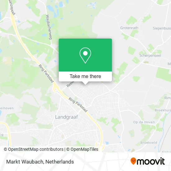 Markt Waubach map