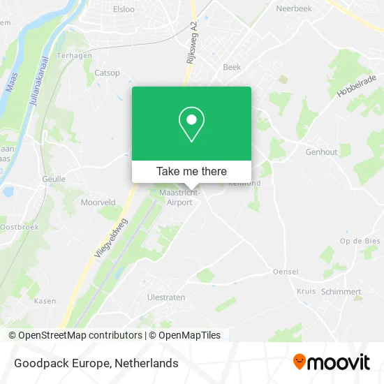 Goodpack Europe map
