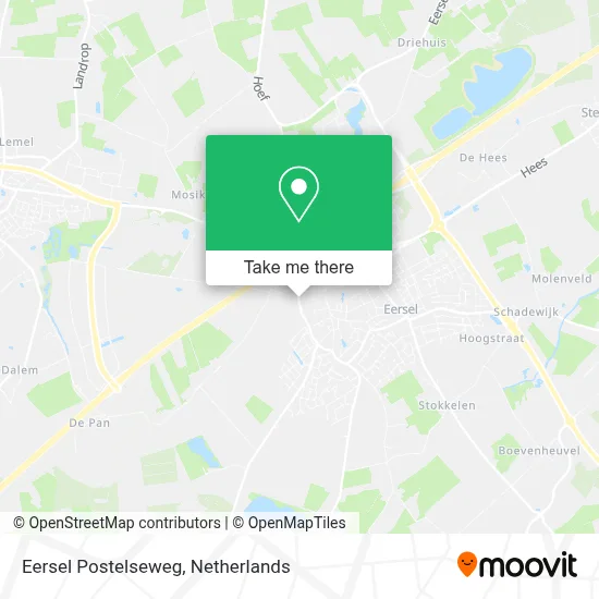 Eersel Postelseweg Karte