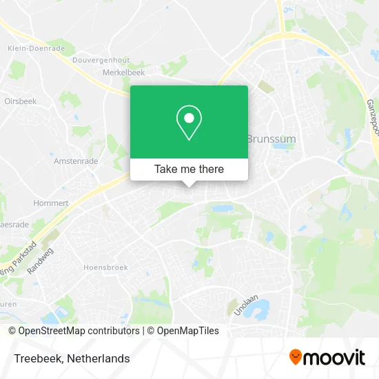 Treebeek map