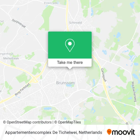 Appartementencomplex De Tichelwei map