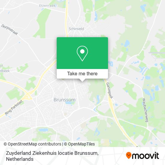 Zuyderland Ziekenhuis locatie Brunssum Karte