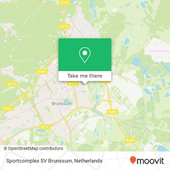 Sportcomplex SV Brunssum map