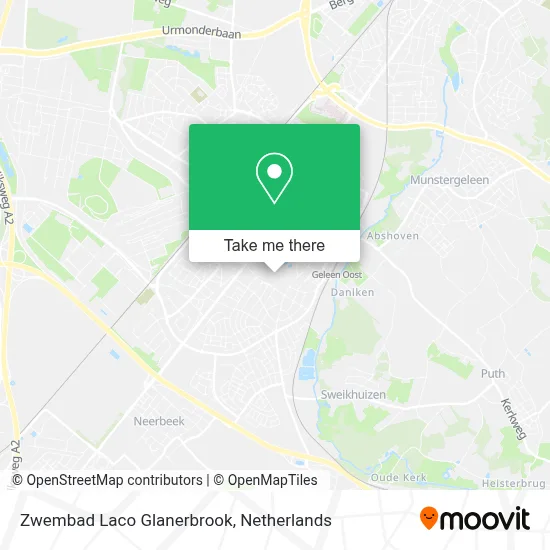 Zwembad Laco Glanerbrook map