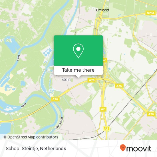 School Steintje map