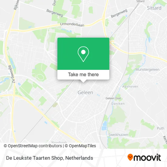 De Leukste Taarten Shop map