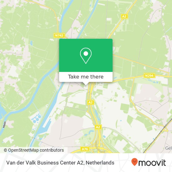 Van der Valk Business Center A2 map