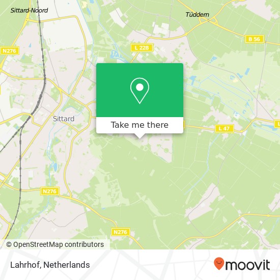 Lahrhof map