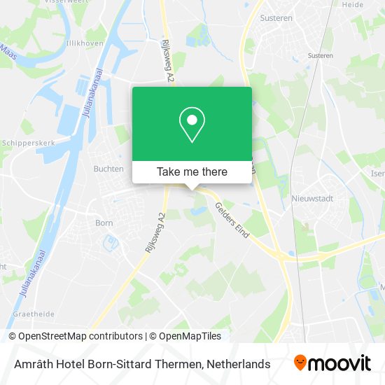 Amrâth Hotel Born-Sittard Thermen map