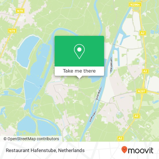 Restaurant Hafenstube map