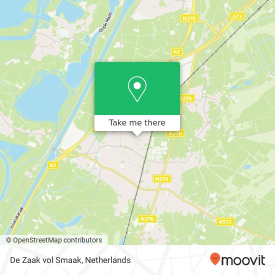 De Zaak vol Smaak map