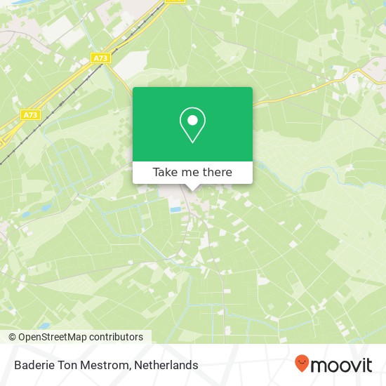 Baderie Ton Mestrom map