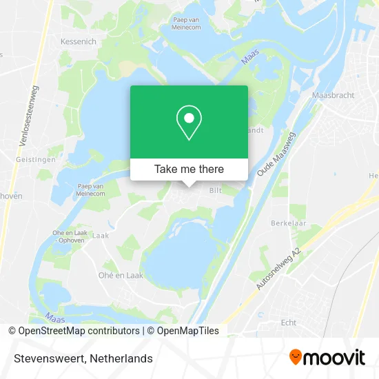 Stevensweert map