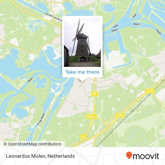 Leonardus Molen map