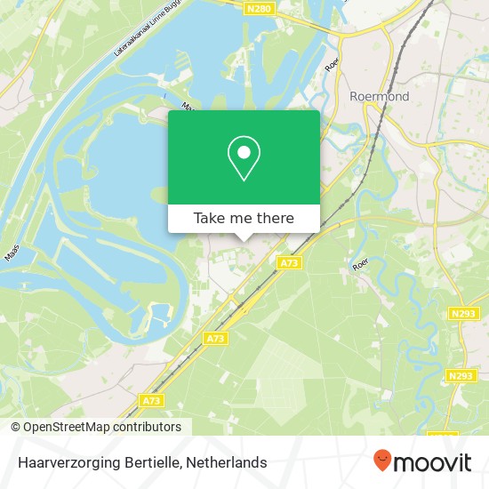 Haarverzorging Bertielle map