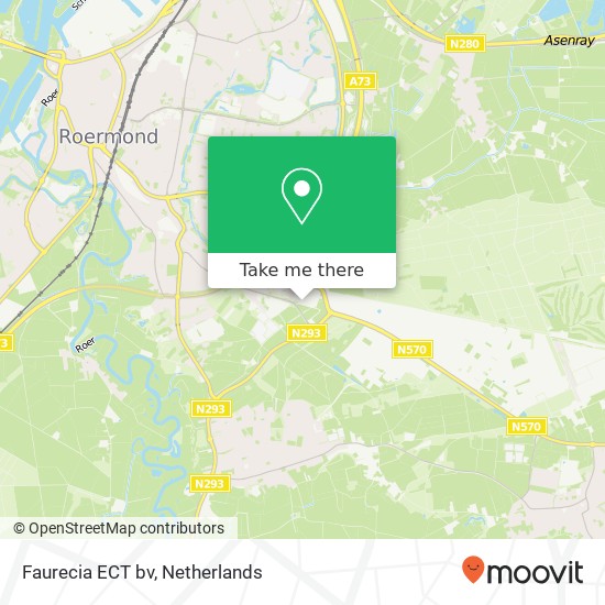 Faurecia ECT bv map