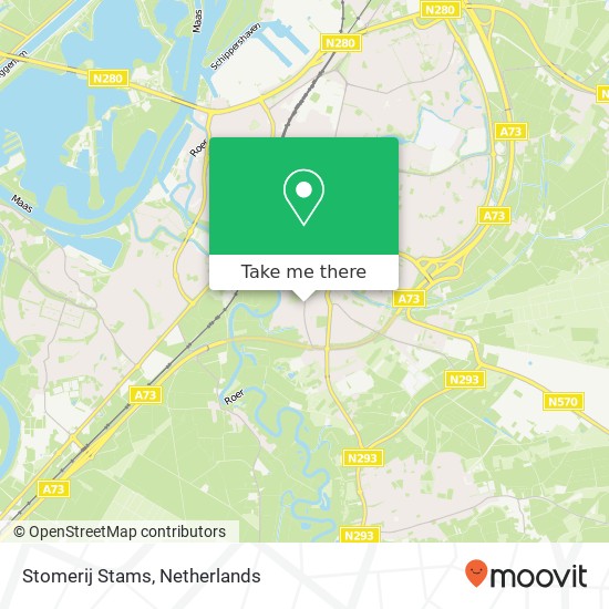 Stomerij Stams map