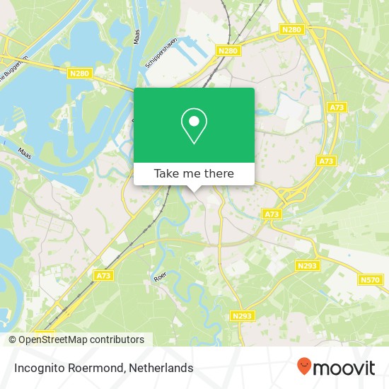 Incognito Roermond map