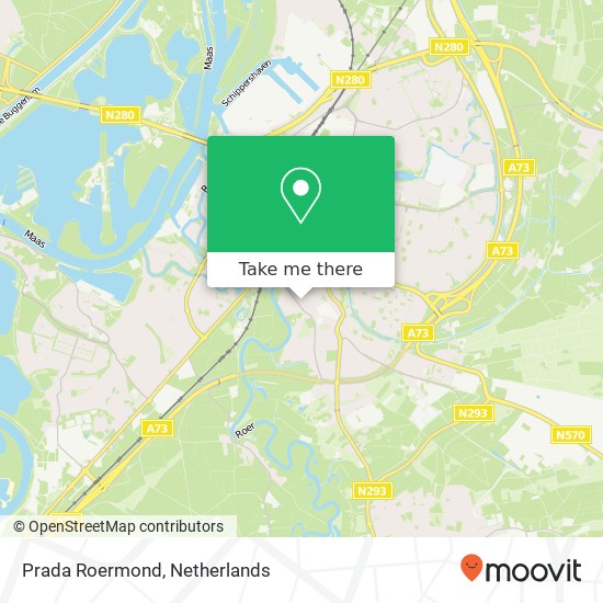 Prada Roermond map