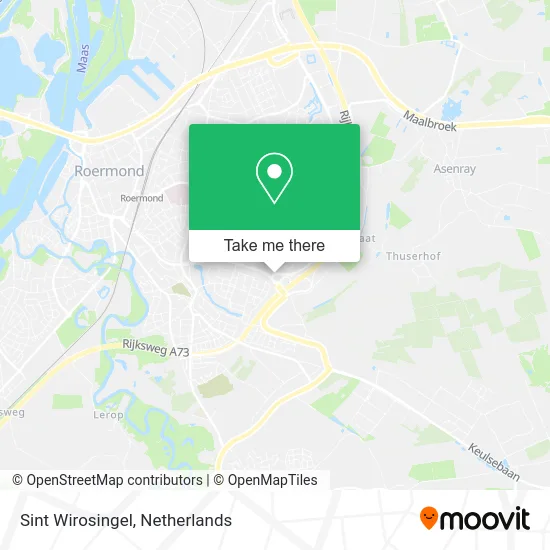 Sint Wirosingel map