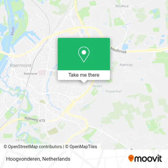 Hoogvonderen map