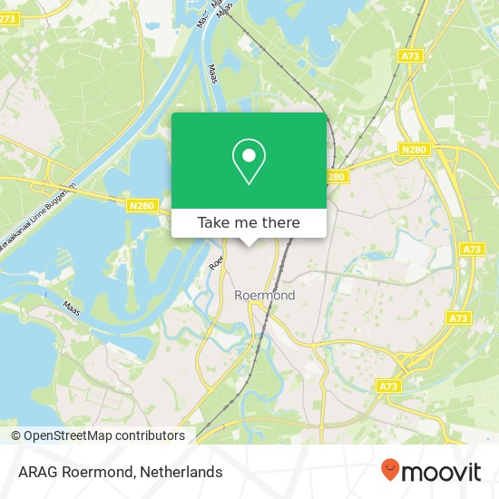 ARAG Roermond map