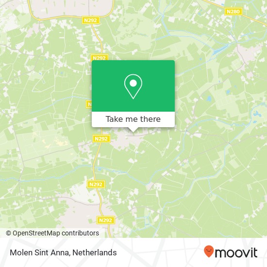 Molen Sint Anna map