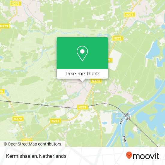 Kermishaelen map