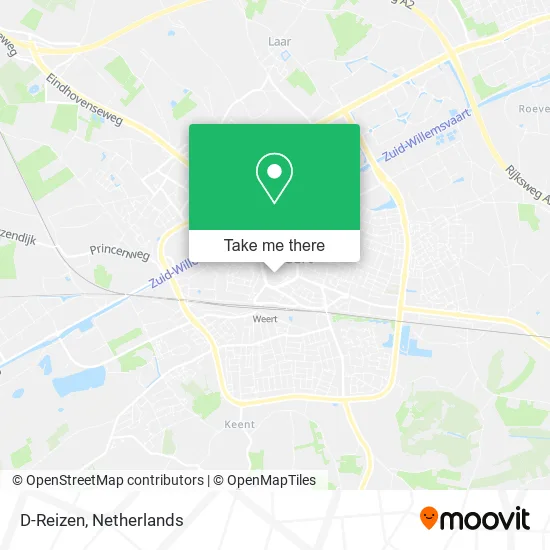 D-Reizen Karte