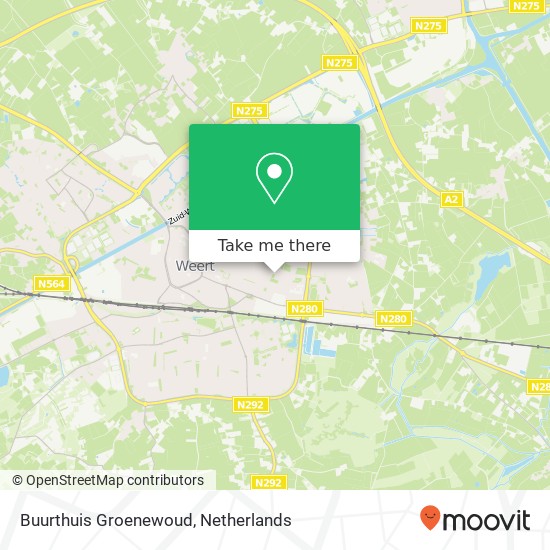 Buurthuis Groenewoud map